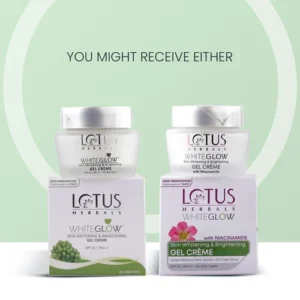 Lotus Herbal White Glow Gel Skin Cream