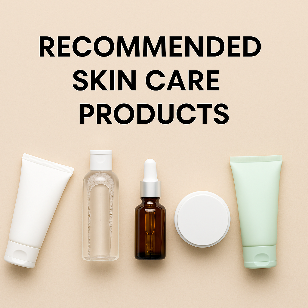 recommended skin care products