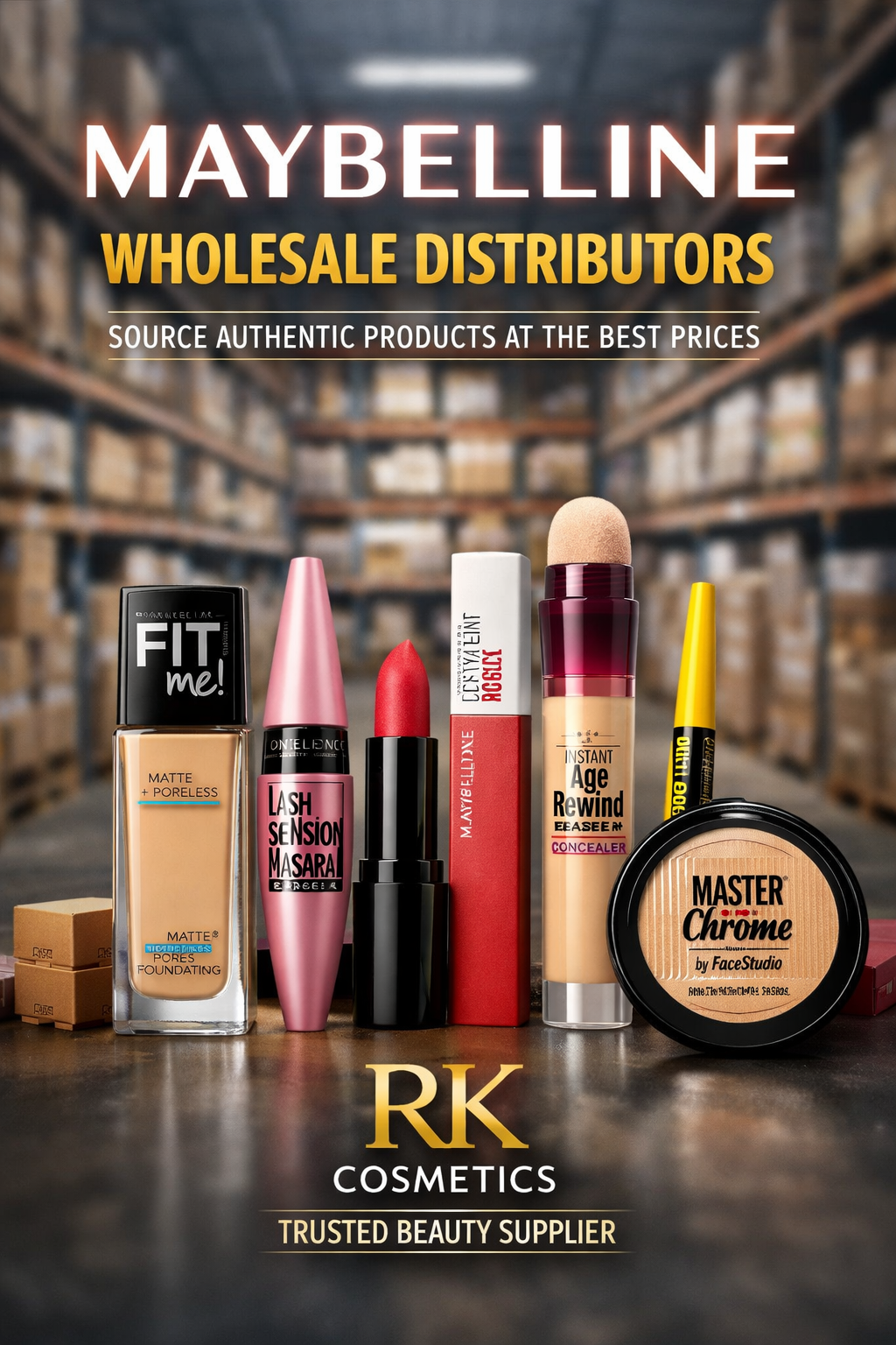 maybelline wholesale distributors