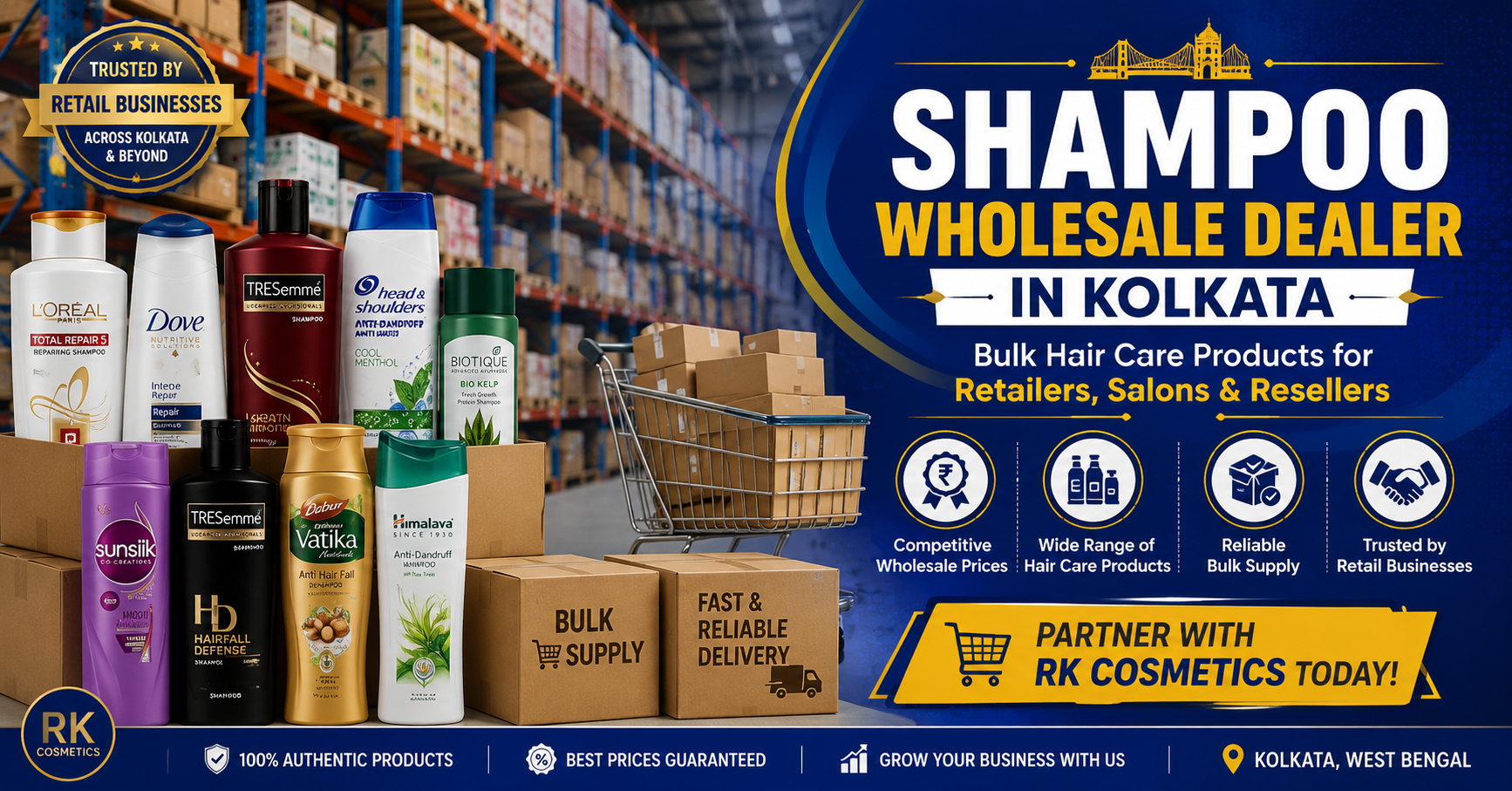 Shampoo Wholesale Dealer in Kolkata