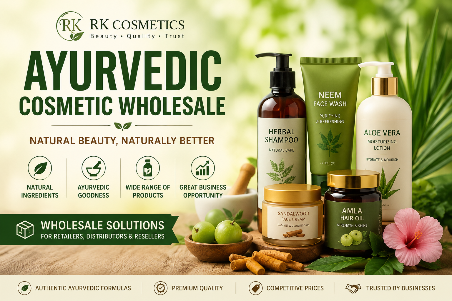 ayurvedic cosmetic wholesale