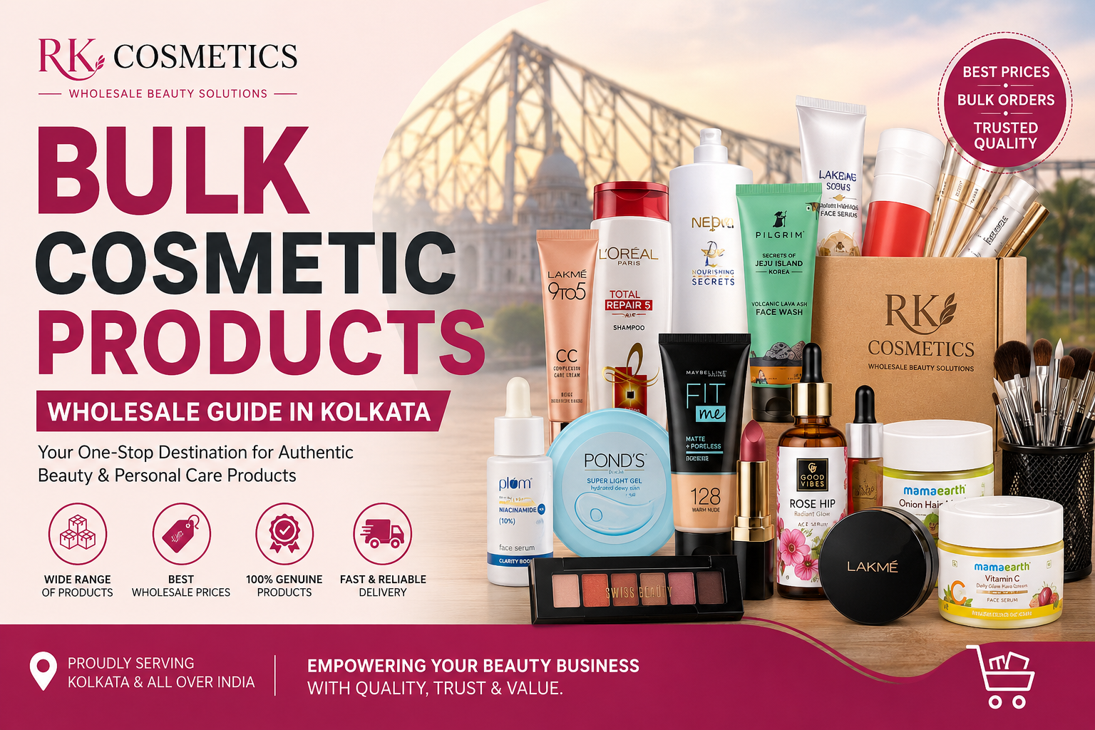 bulk cosmetic products