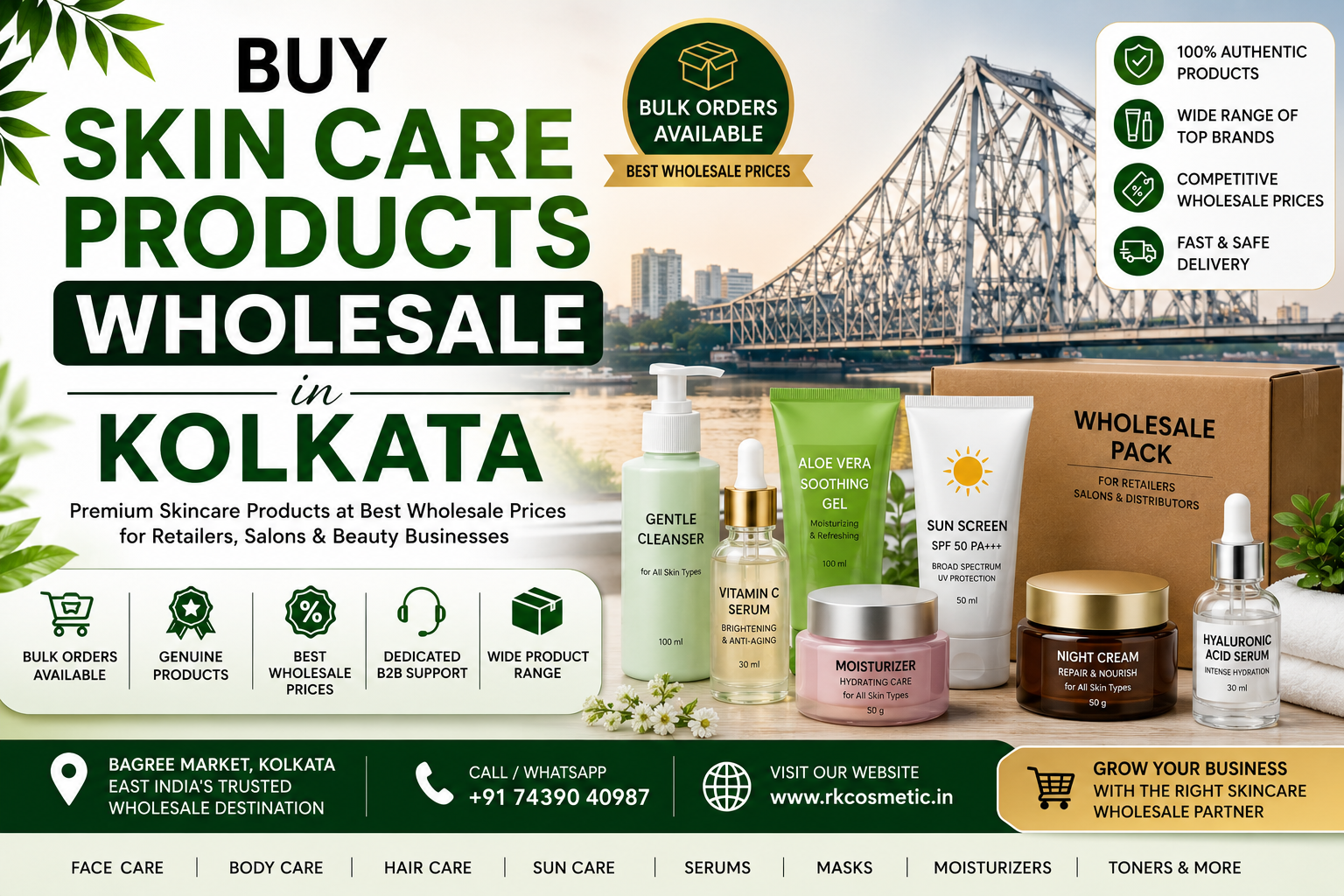 Buy Skin Care Products Wholesale