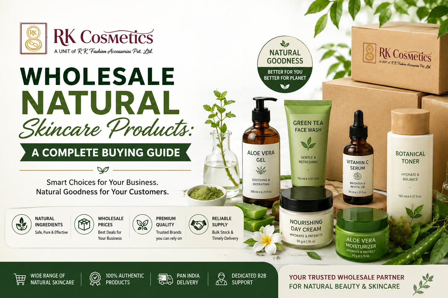Wholesale Natural Skincare Products
