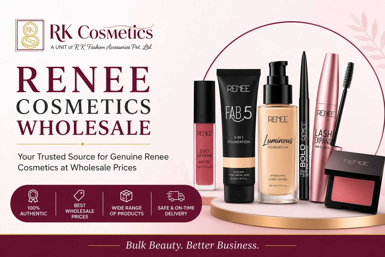 Renee Cosmetics Wholesale