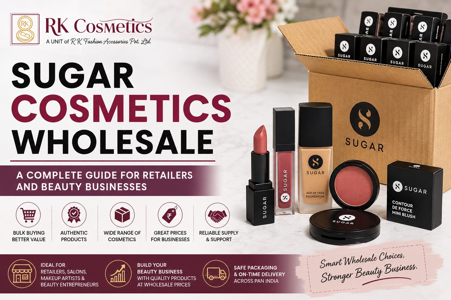 Sugar Cosmetics Wholesale