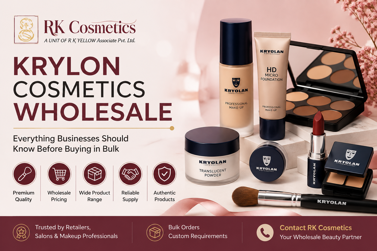 Kryolan Cosmetics Wholesale