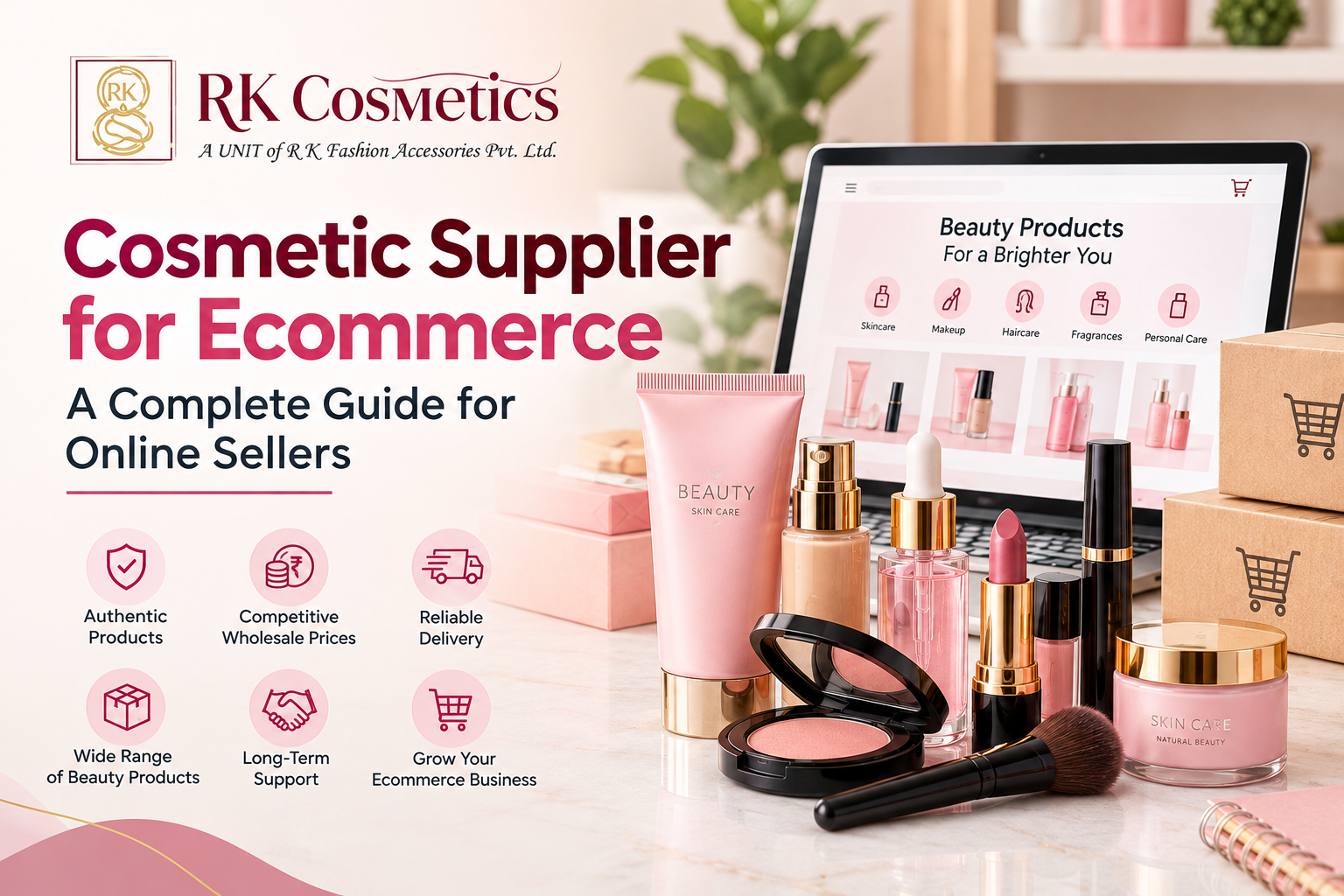 cosmetic supplier for ecommerce